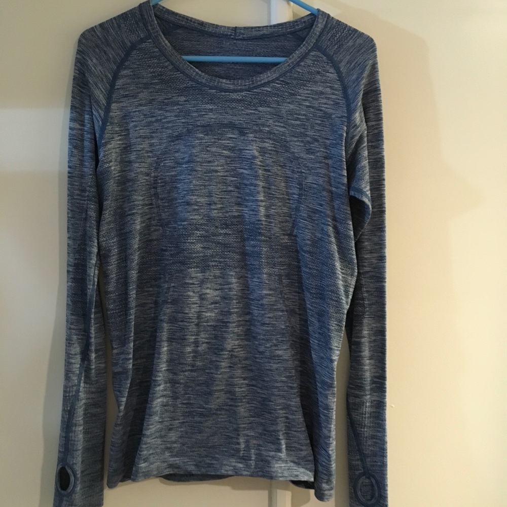 Lululemon blue swiftly long sleeve